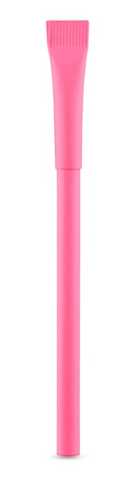 Logo trade mainoslahja kuva: Paberist pastapliiats Pinko, roosa