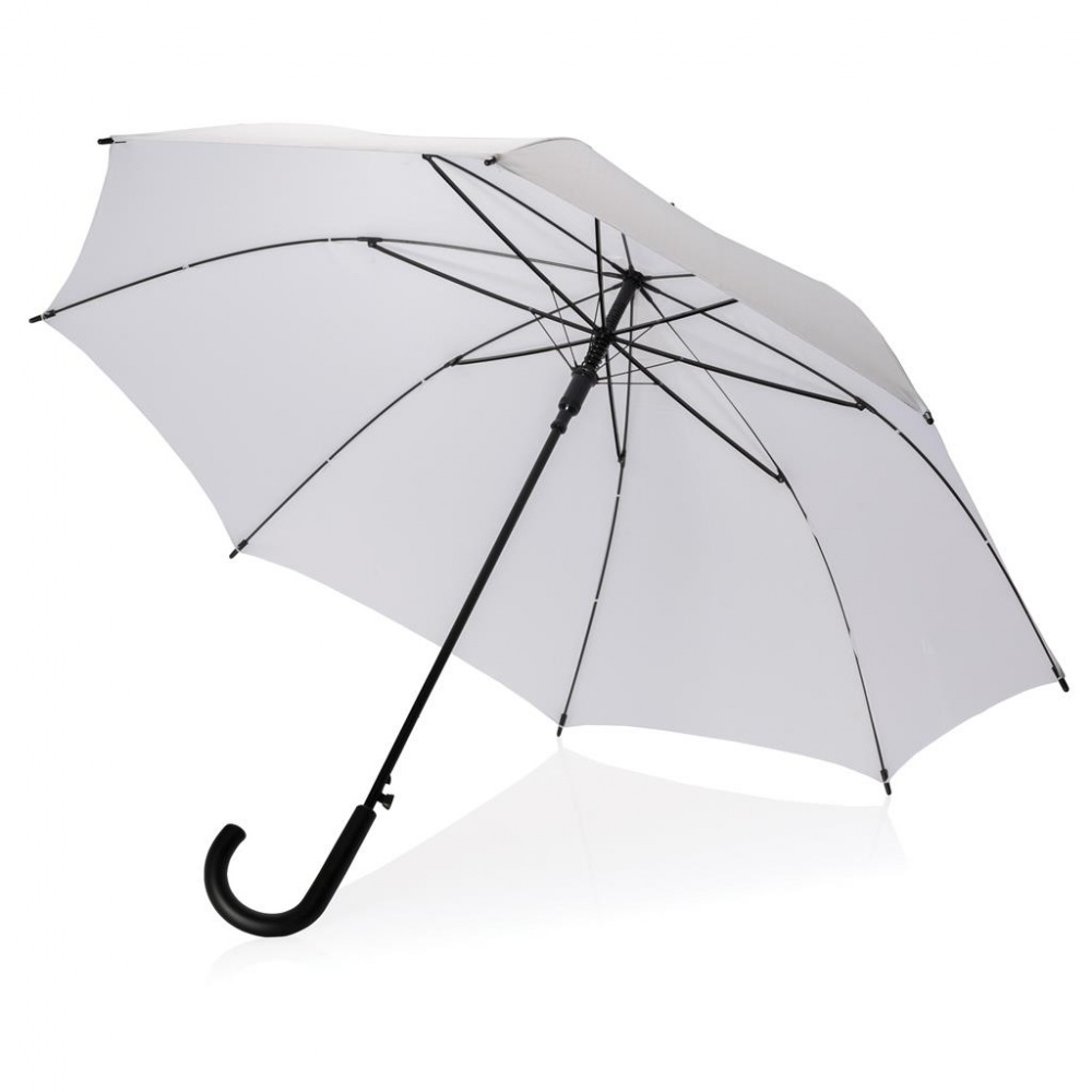 Logotrade mainoslahja tuotekuva: 23” automaattinen sateenvarjo, dia. 102 cm, valkoinen