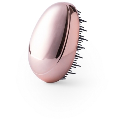Logotrade mainoslahja tuotekuva: Ärikingitus: Anti-tangle hairbrush, roosa