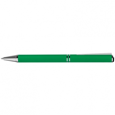Logotrade mainoslahja ja liikelahja kuva: Metallist zig-zag pastakas, roheline
