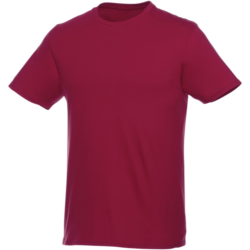 Logotrade liikelahjat kuva: Heros-t-paita, lyhyet hihat, unisex, tummanpunainen