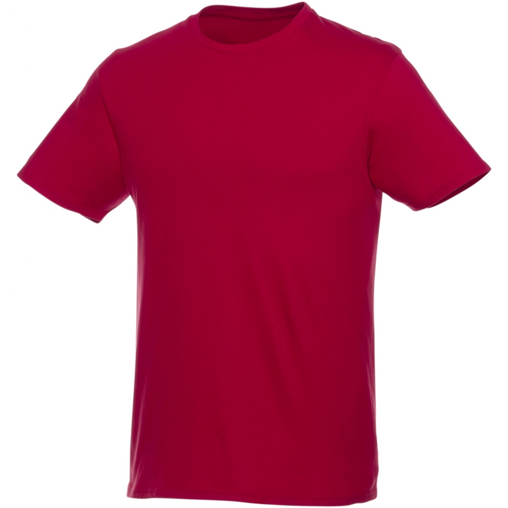 Logotrade liikelahja tuotekuva: Heros-t-paita, lyhyet hihat, unisex, punainen