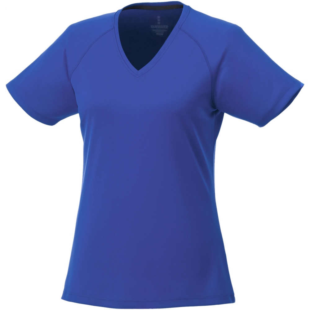 Logo trade liikelahja mainoslahja tuotekuva: Amery-t-paita, cool fit, naisten, sininen