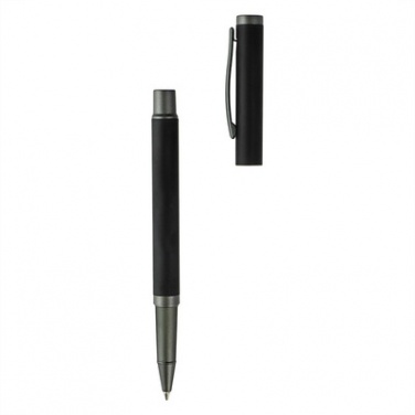 Logotrade liikelahja mainoslahja kuva: Komplekt: pastakas ja tindipliiats, must