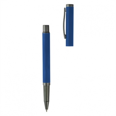 Logotrade mainoslahja tuotekuva: Komplekt: pastakas ja tindipliiats, sinine