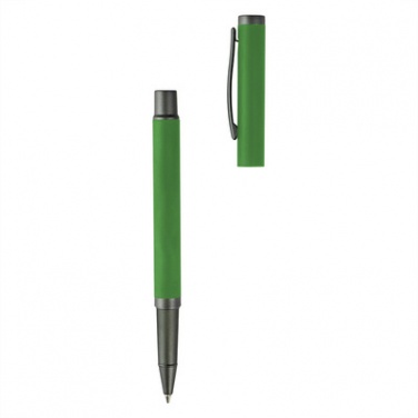 Logotrade mainoslahjat kuva: Komplekt: pastakas ja tindipliiats, roheline