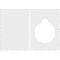 Logo trade mainostuotet tuotekuva: TreeCard jõulukaart, pall
