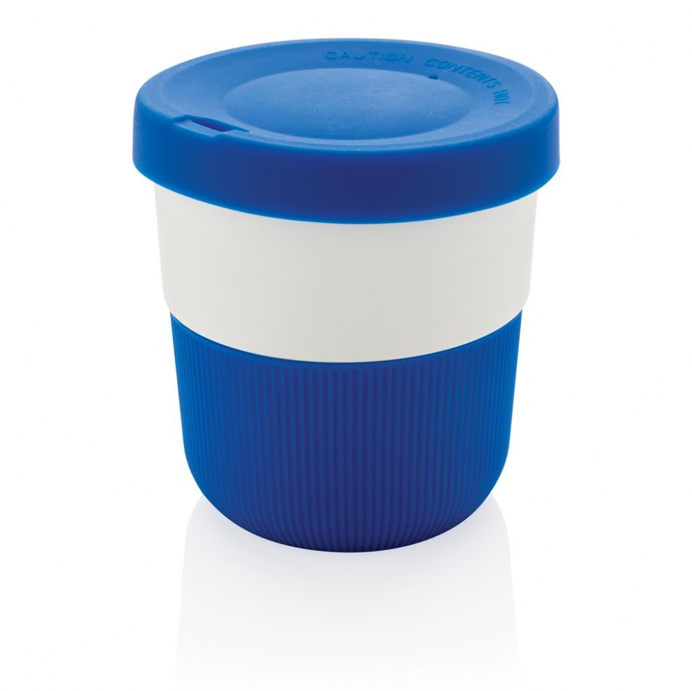 Logotrade mainostuote tuotekuva: PLA cup coffee to go 280ml, sinine