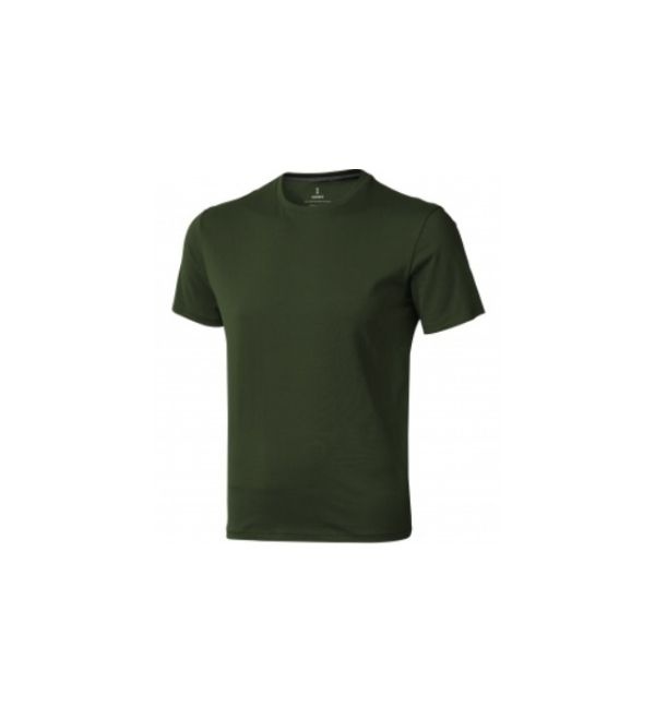 Logo trade mainostuotet tuotekuva: Nanaimo T-paita, lyhythihainen, armeijan vihreä