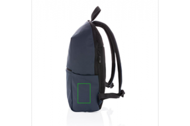 Logotrade mainoslahja ja liikelahja kuva: Firmakingitus: Smooth PU 15.6"laptop backpack, navy