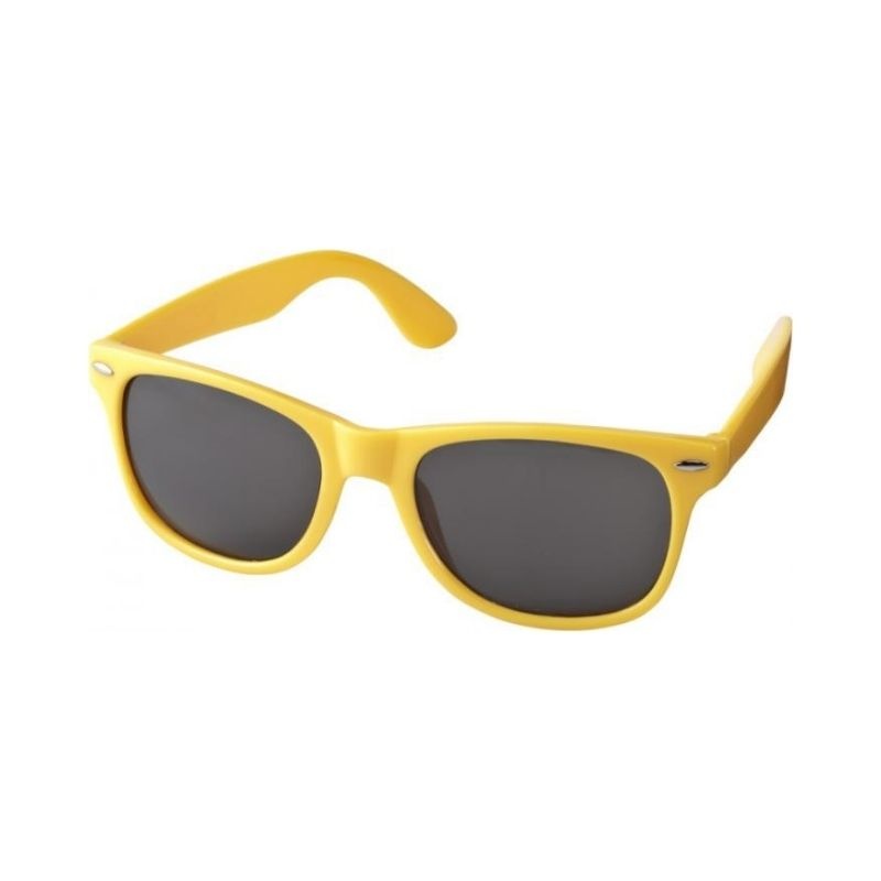Logotrade liikelahjat mainoslahjat tuotekuva: Sun Ray -aurinkolasit, keltainen