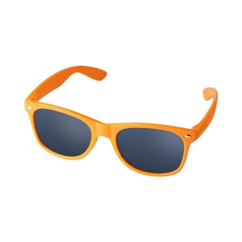 Logo trade liikelahjat tuotekuva: Sun Ray -aurinkolasit lapsille, oranssinpunainen