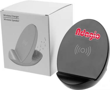 Logo trade mainoslahja kuva: S10 Bluetooth® 3-function speaker, musta