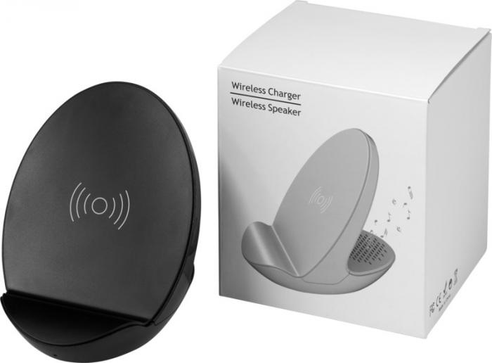 Logo trade mainostuote kuva: S10 Bluetooth® 3-function speaker, musta