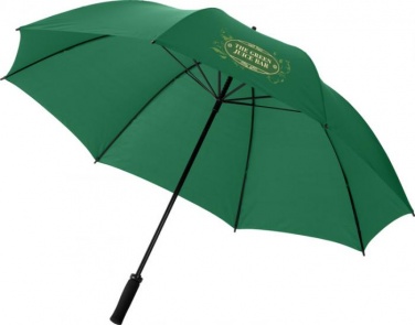 Logotrade liikelahjat kuva: 30” Yfke-golfsateenvarjo EVA-kahvalla, metsänvihreä