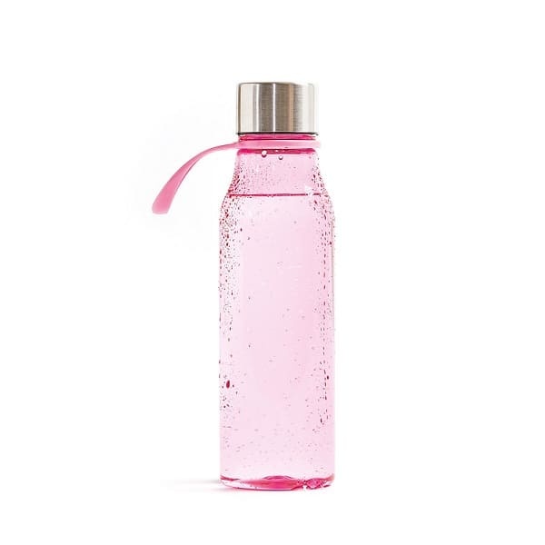 Logotrade mainostuote tuotekuva: Laiha vesipullo, vaaleanpunainen