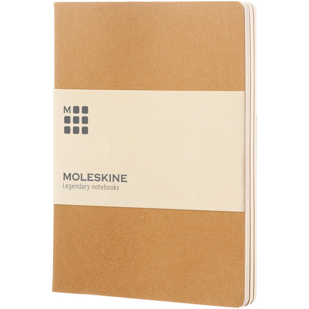 Logotrade liikelahja tuotekuva: Moleskine Cahier Journal-muistivihko, XL-koko - tavallinen