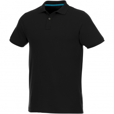 Logotrade mainostuotet kuva: Beryl short sleeve men's organic recycled polo