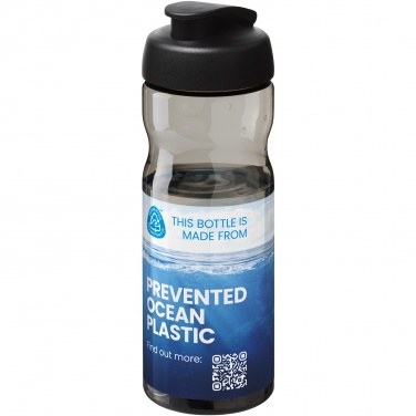 Logo trade liikelahjat tuotekuva: H2O Active® Eco Base 650 ml -urheilujuomapullo läppäkannella