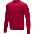 Jasper men’s organic recycled crewneck sweater, Punainen