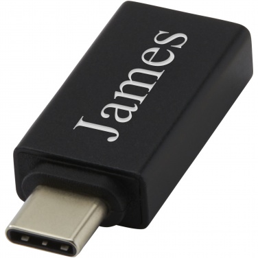 Logotrade liikelahjat kuva: ADAPT alumiininen USB-C-USB-A 3.0 -sovitin