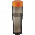 H2O Active® Eco Tempo 700 ml:n urheilujuomapullo kierrekorkilla, Oranssi/hiili