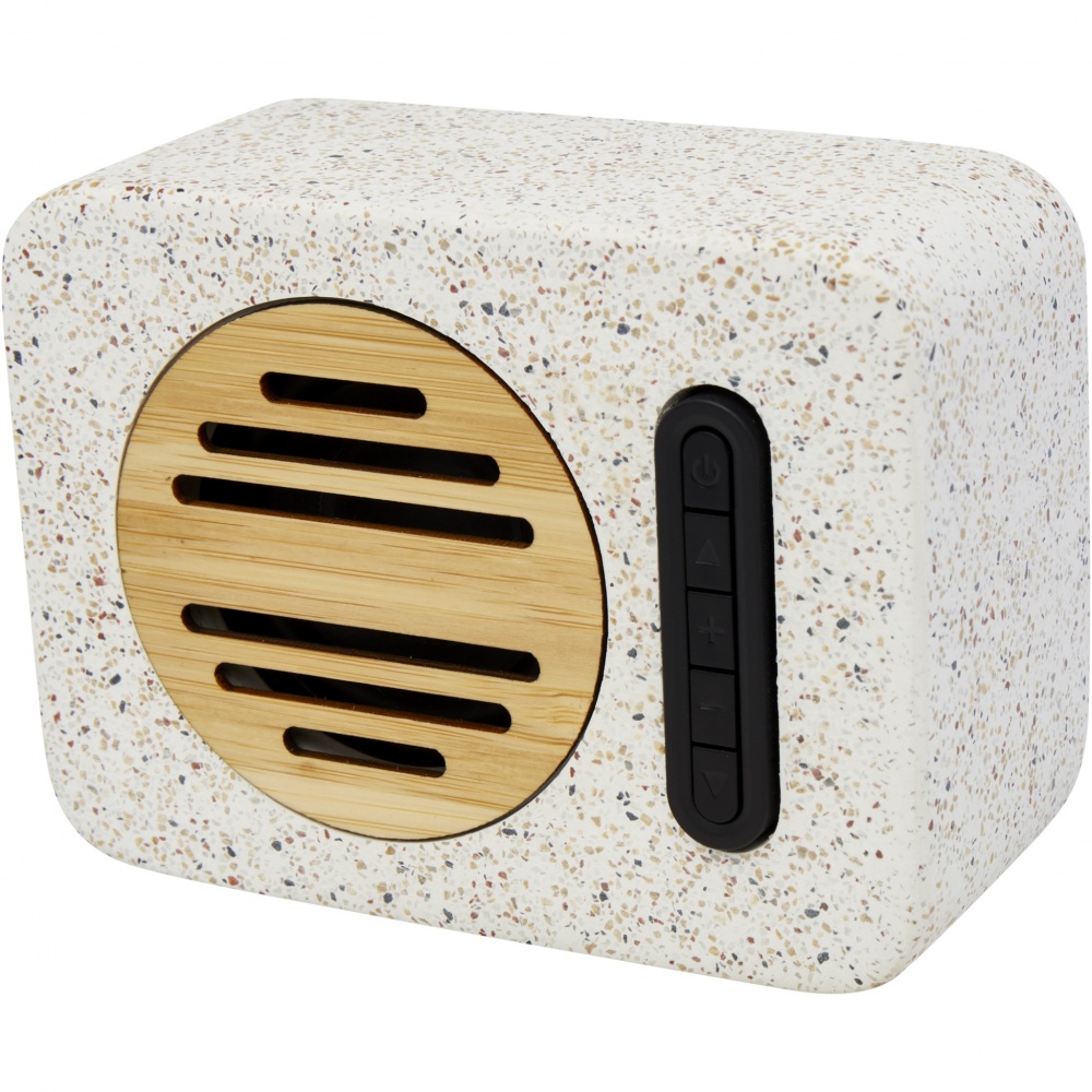 Logotrade mainoslahja tuotekuva: Terrazzo 5 W:n Bluetooth®-kaiutin