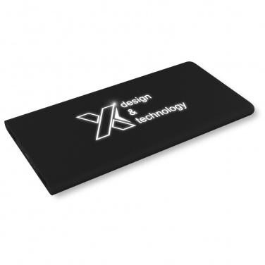 Logo trade liikelahja kuva: SCX.design P15 5000 mAh varavirtalähde, valaistuva