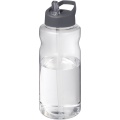 H2O Active® Big Base 1 litran urheilujuomapullo kaatonokkakannella, Harmaa