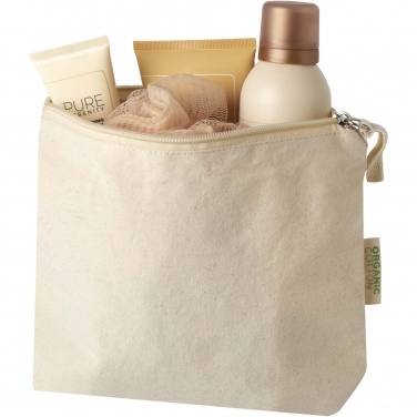 Logotrade mainoslahjat ja liikelahjat tuotekuva: Orissa 180 g/m² organic toiletry bag 1L