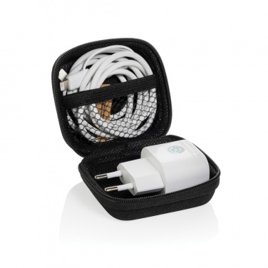 Logotrade mainostuotet kuva: Boost RCS kierrätetty PET 20W USB-C 2 kpl lataussetti