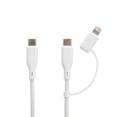 Logo trade mainoslahja kuva: Boost RCS kierrätetty PET 20W USB-C 2 kpl lataussetti