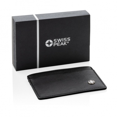 Logo trade mainoslahja kuva: Swiss Peak RFID anti-skimming kortinpidike