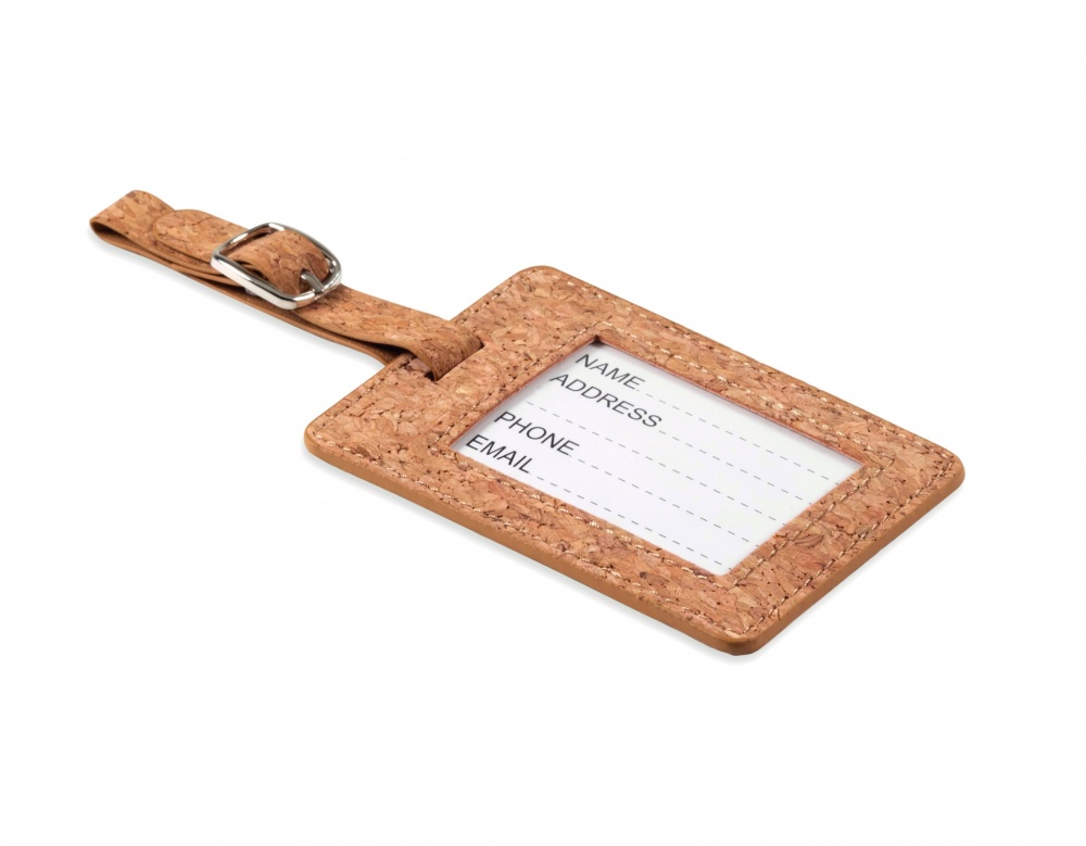 Logotrade liikelahjat kuva: Cork luggage tag