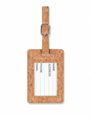 Logotrade liikelahjat kuva: Cork luggage tag