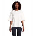 BOXY DAMEN T-SHIRT OVERSIZE, Luonnonvalkoinen