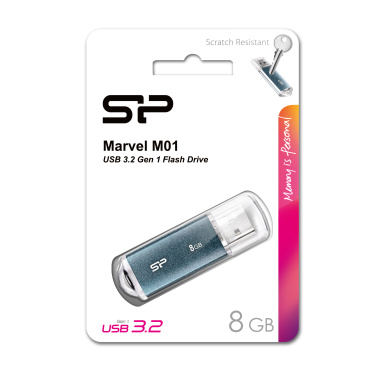 Logotrade mainoslahja tuotekuva: Pendrive Silicon Power Marvel M01 3.0