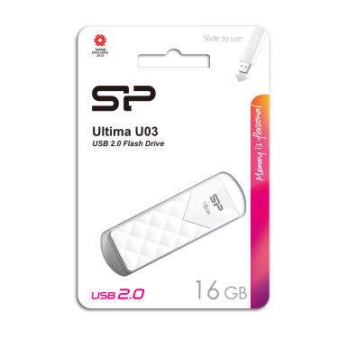 Logotrade mainoslahja tuotekuva: Pendrive Silicon power ultima u03