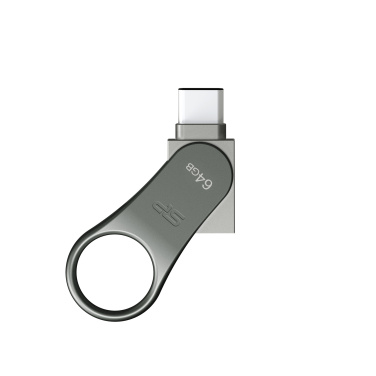 Logotrade mainostuote tuotekuva: Pendrive Silicon Power Type-C Mobile C80 3.2 OTG:lle