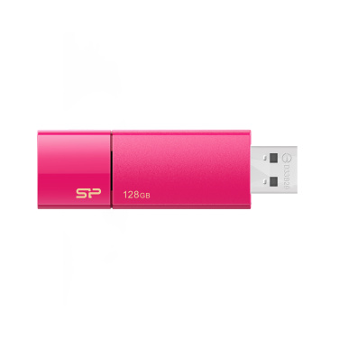 Logotrade mainoslahjat kuva: Pendrive Silicon Power 3.0 Blaze B05, pinkki