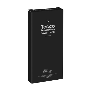 Logotrade mainoslahjat ja liikelahjat tuotekuva: Tecco GRS Kierrätetty Alu Powerbank 5000 ulkoinen laturi