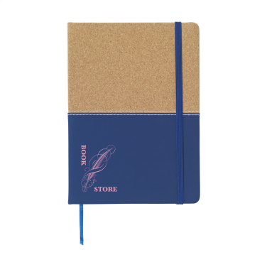 Logo trade liikelahja kuva: Journal Cork Paper Notebook