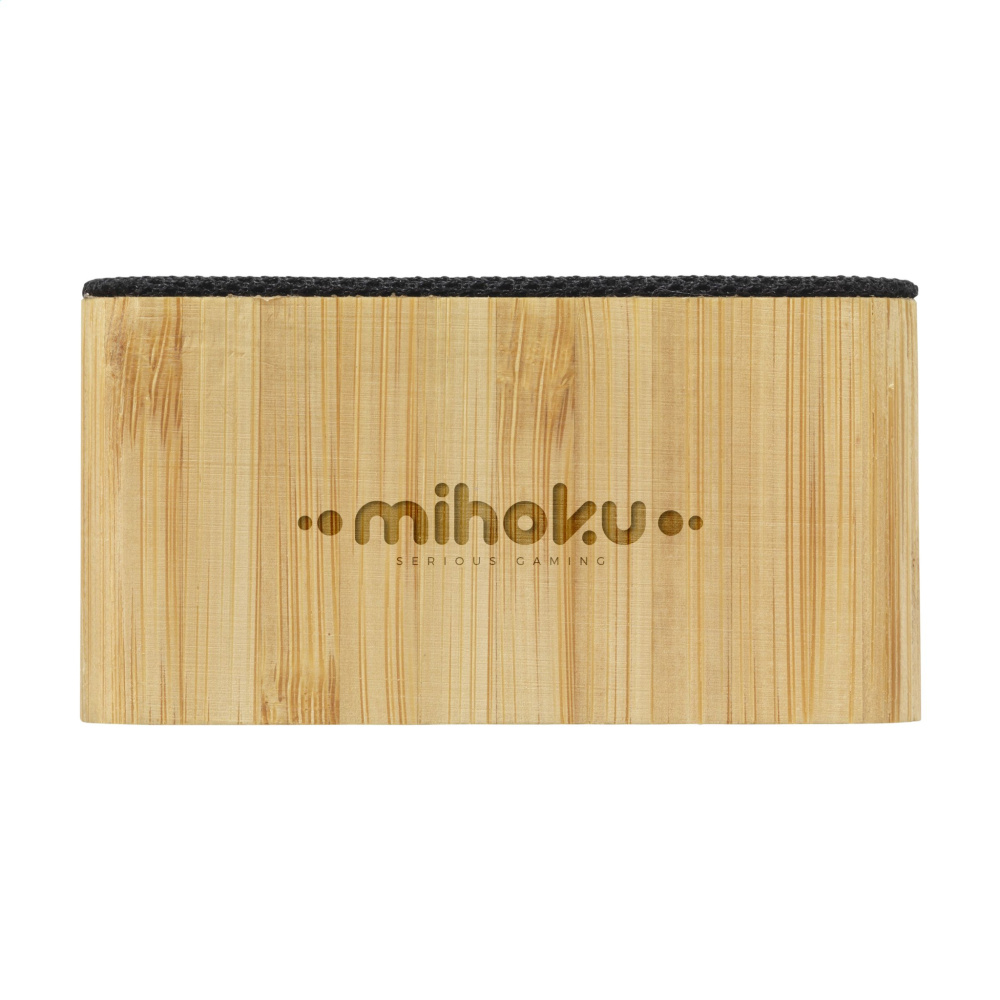 Logotrade liikelahjat kuva: Sonido 5W Bamboo langaton kaiutin