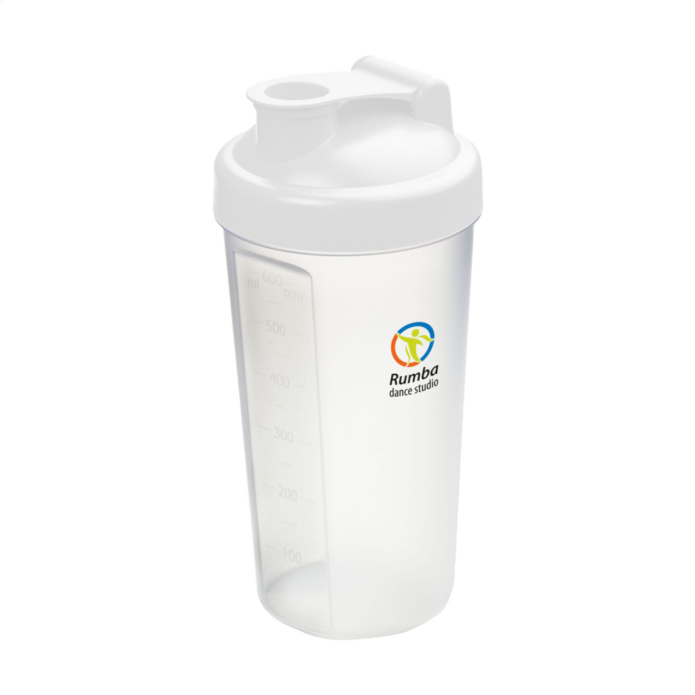 Logo trade mainoslahjat tuotekuva: Shaker Protein 600 ml juomakuppi