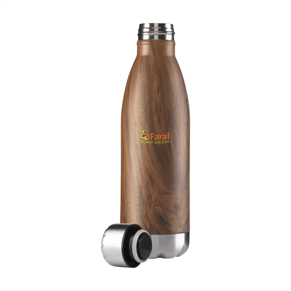 Logotrade liikelahjat kuva: Topflask Wood 500 ml juomapullo