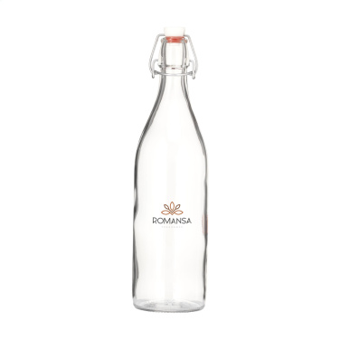 Logotrade mainostuote tuotekuva: Vidrio Bottle 1 L vesipullo