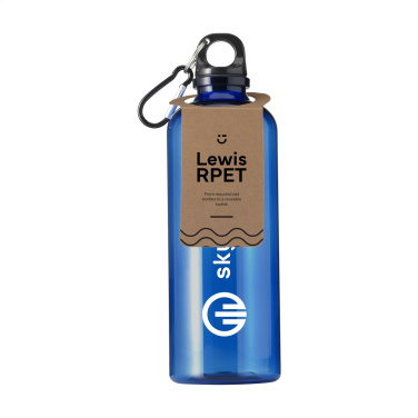 Logo trade liikelahjat tuotekuva: Lewis GRS RPET Bottle 630 ml vesipullo