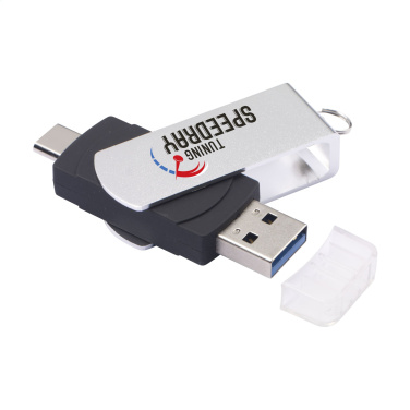 Logo trade mainoslahjat tuotekuva: USB Dual Connect 3.0 - Type-C 8 Gt