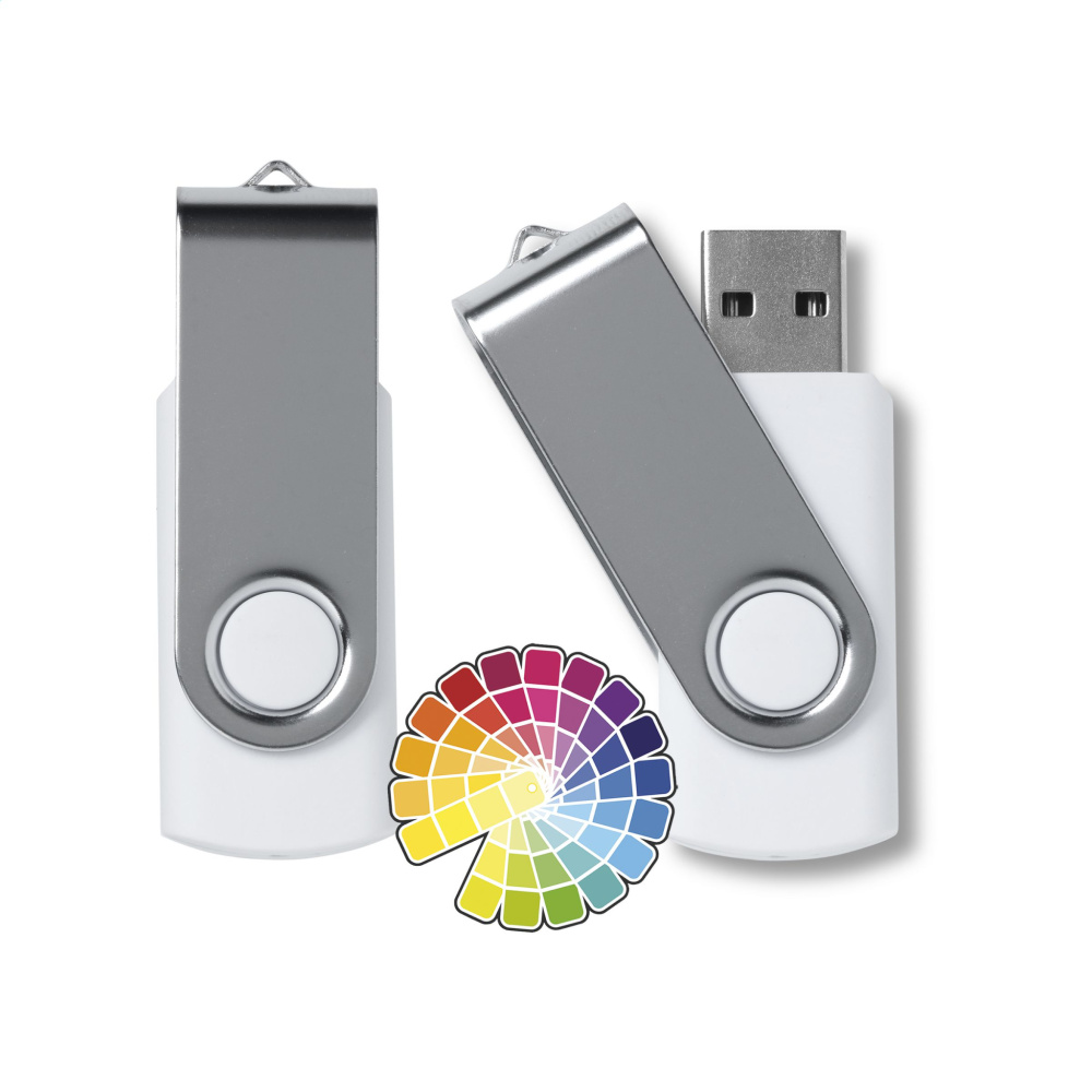 Logotrade liikelahja tuotekuva: USB Twist 32GB