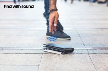 Logo trade mainoslahja kuva: Findcard RCS kierrätysmuovinen tavaranseurantakortti